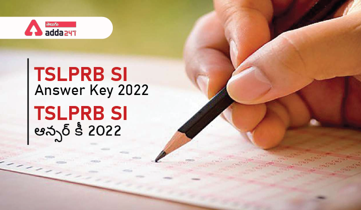 TSLPRB SI Answer Key 2022-01