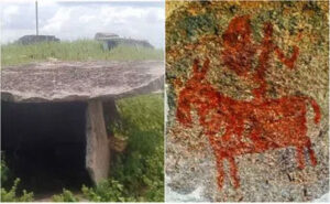 Ancient rock paintings