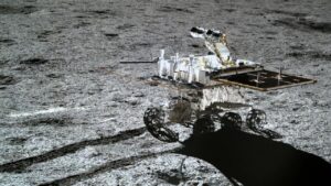 Lander on Moon