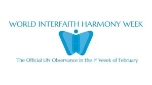 World Interfaith harmony day