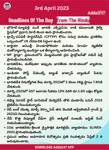 Daily current affairs