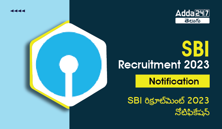 SBI Recruitment 2023 Notification-01