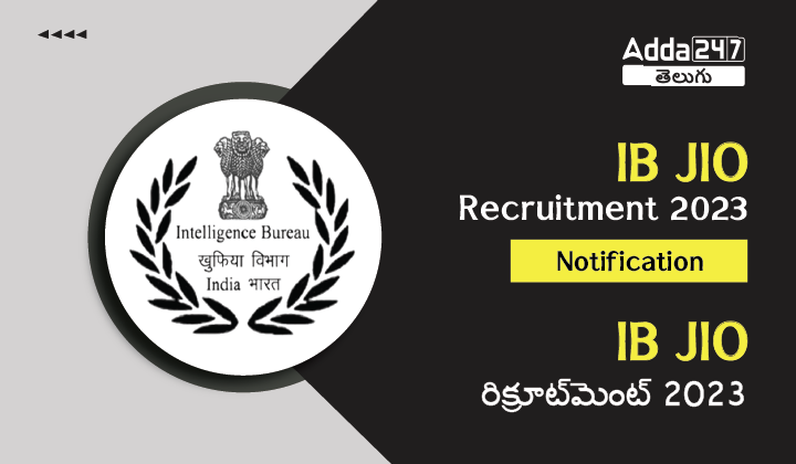IB JIO Recruitment 2023 Notification-01