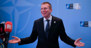 Latvian Parliament elects foreign minister Edgars Rinkevics as new president