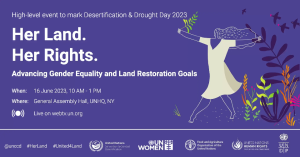 World day to combat desertification and drought