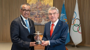 IOC awards Olympic Order to WHO Director-General Tedros Ghebreyesus