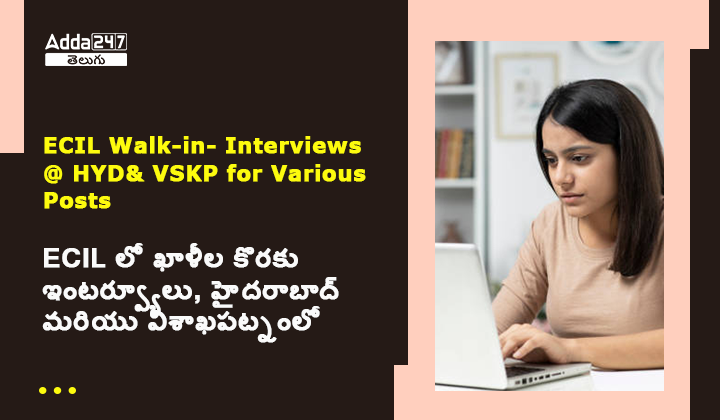 ECIL RECRUITMENT 2023