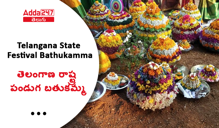 తెలంగాణ రాష్ట్ర పండుగ బతుకమ్మ