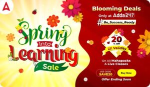 Spring Into Learning Sale: Flat 20% Plus 2X Validity On All Mahapacks And Live Classes_3.1