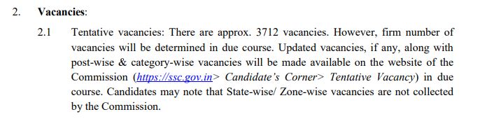 SSC CHSL 2024 ఖాళీలు, పోస్ట్-వైజ్ ఖాళీలను ఇక్కడ తనిఖీ చేయండి_4.1