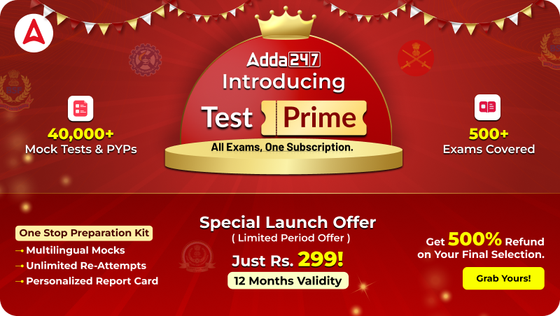 Adda Test Prime: All Exams, One subscription - A Comprehensive Solution ...
