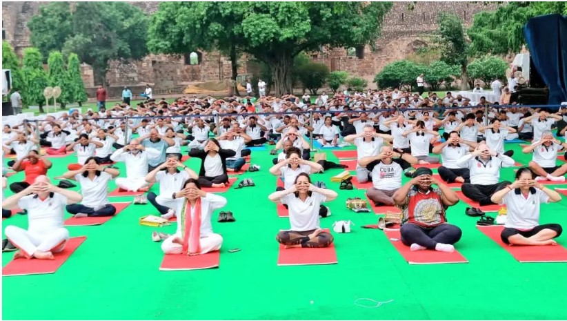 Purana Qila, New Delhi: Ministry of Culture and ASI hosts ‘Yoga Mahotsa’