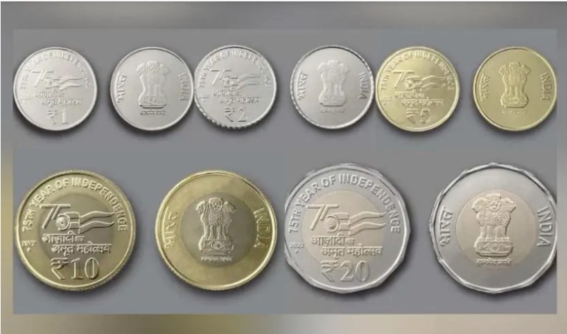PM Modi launches new series of coins with Azadi Ka Amrit Mahotsav design