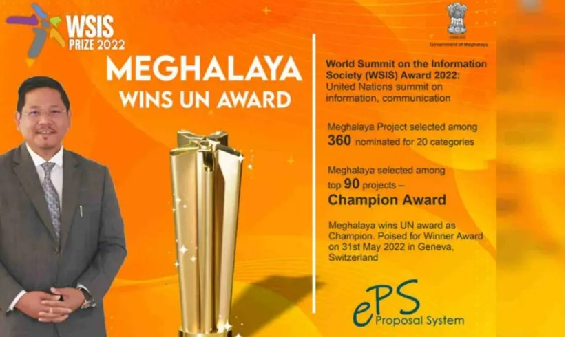Meghalaya Wins Best Project Award at UN World Summit