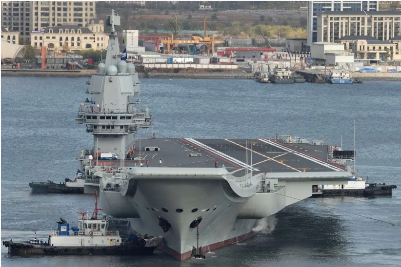 ‘Fujian,’ China’s third most advanced domestically built aircraft carrier launched