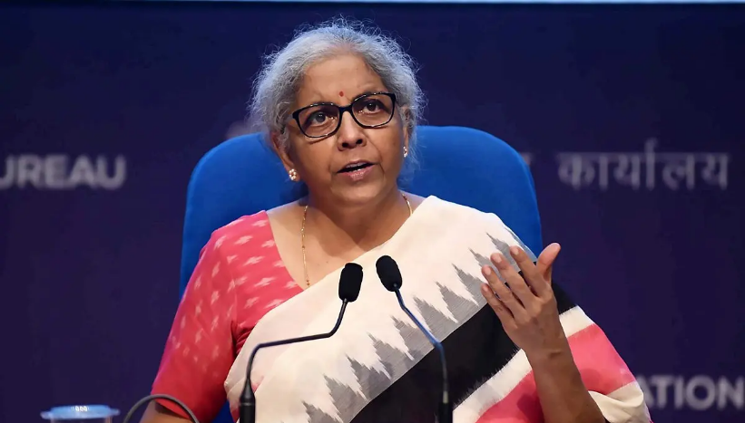 Finance Minister Nirmala Sitharaman announces the Business Reform Action 2020