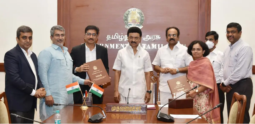 To establish semiconductor park, IGSS Ventures and Tamil Nadu Govt signs MoU
