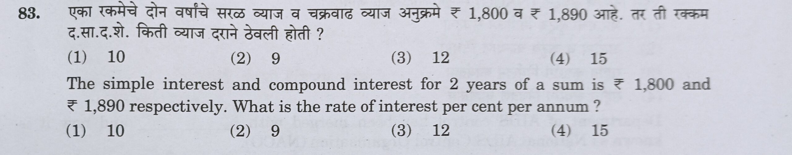 MPSC Answer Key 2022, MPSC Group B Combine Exam Answer Key Questions and Answer_85.1