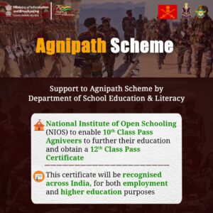 अग्निपथ योजना 2022