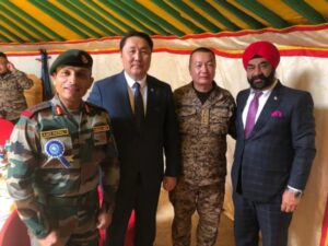 Indian Army Contingent participates in the “Khaan Quest 2022” exercise