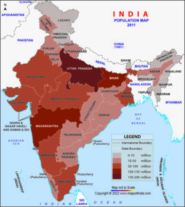 List of major cities in India by Population