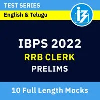 IBPS RRB PRELIMS 2022